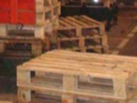 Empty pallet feeding system