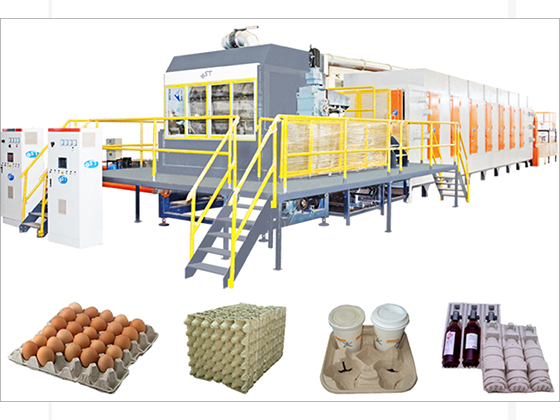 Fully Automatic Egg Tray Machine --- ET1800