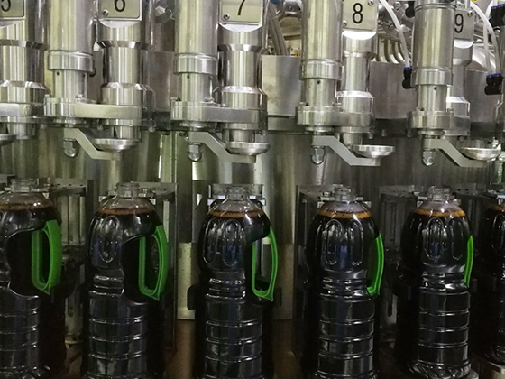 Condiment filling machine