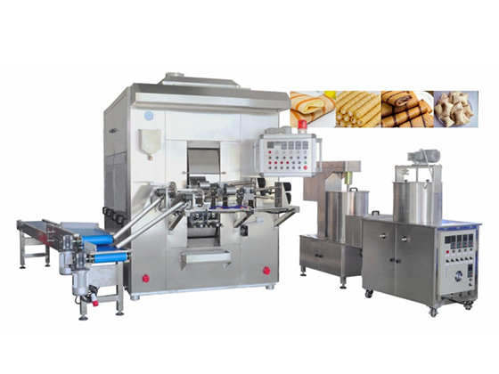 YT - 05 Direct - fired Automatic Wafer Egg Roll Eq