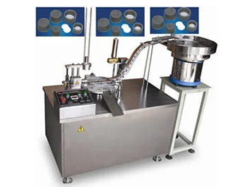 ASSEMBLY LINE ALUMINUM FOIL SEALING MACHINE