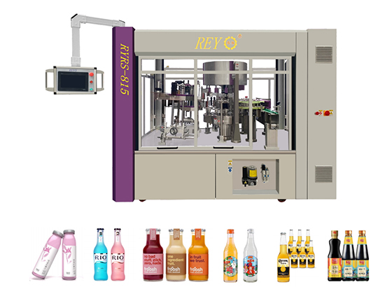 Automatic high-speed rotary positioning self-adhesive labeling machine---RYRS-815C-3