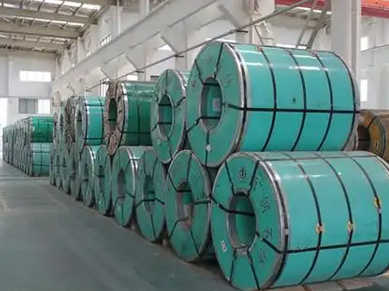 Stainless steel coil material