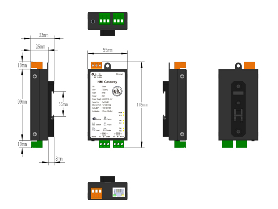 Web Configuration Gateway---HMI1002-Lite
