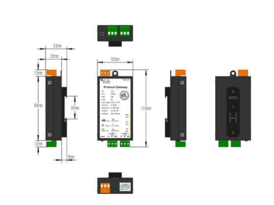 Modbus Gateway --- MOD1002-Lite