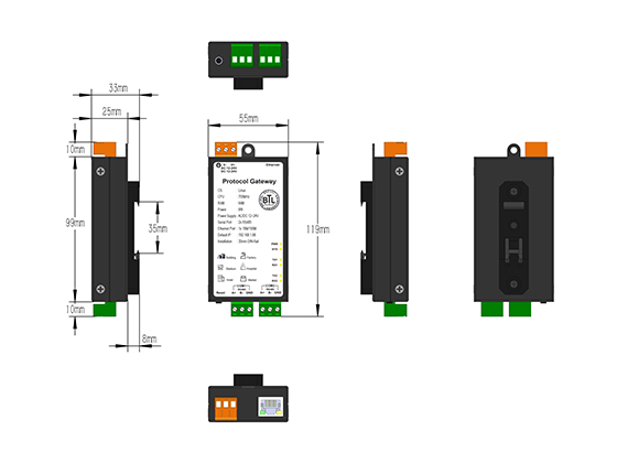 Modbus Router --- 　MB1002-ARM