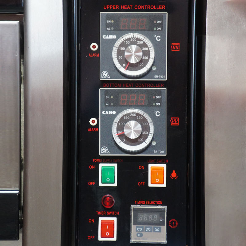 Commercial High Performance Gas Oven with 3 Decks 9 Trays