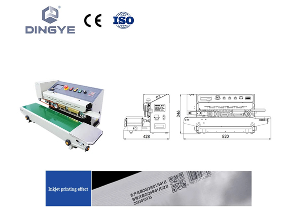 FR900PM Inkjet Continuous band sealer