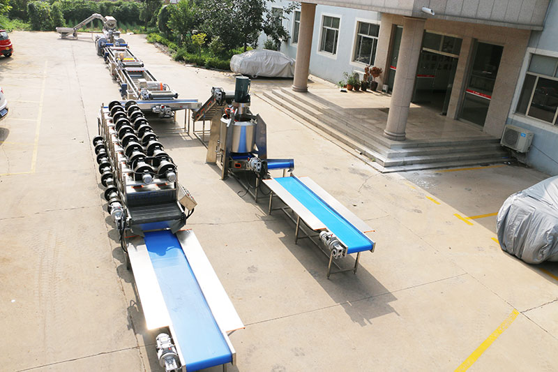 Pre-prepared food and clean vegetable processing line