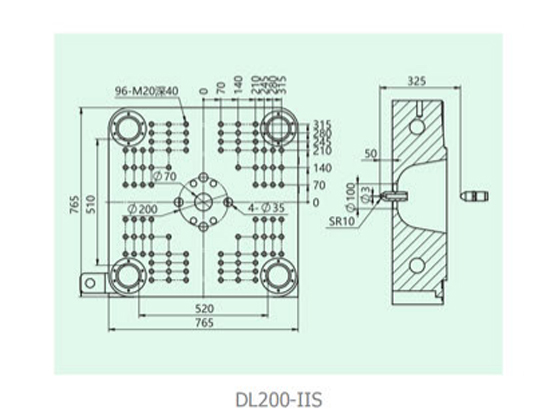 B3 series special injection ---DL200 - IIS(V)/1000 - PET	