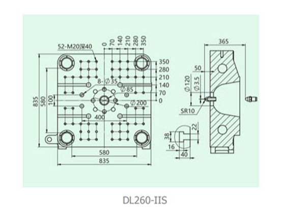 B3 series special injection ---DL260 - IIS(V)/1550 - PET