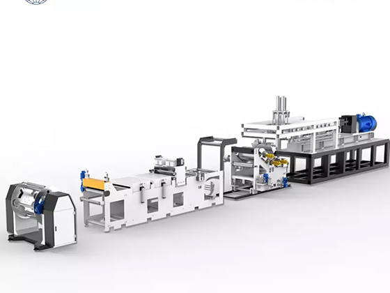 120 PP single screw sheet extrusion line---SWT-130D	