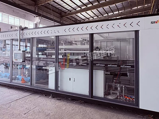 8575 four-station positive and negative pressure thermoforming machine---SWT-7585	