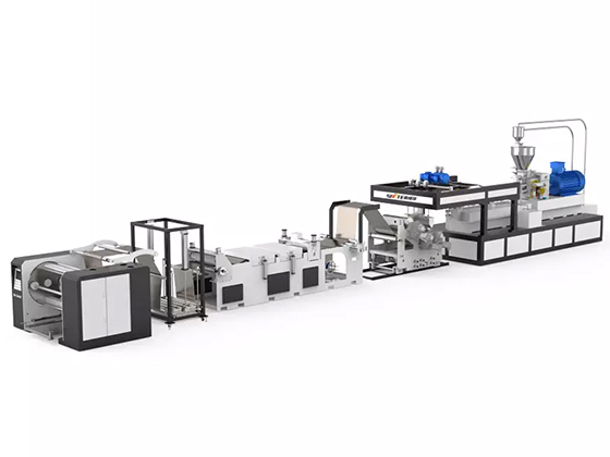 PLA Biodegradable Sheet Extruion Line---SWT-75S	