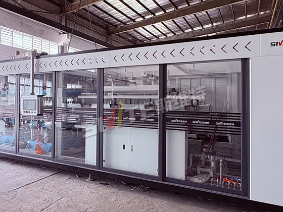 7695 three-station negative pressure thermoforming machine---SWT-7695