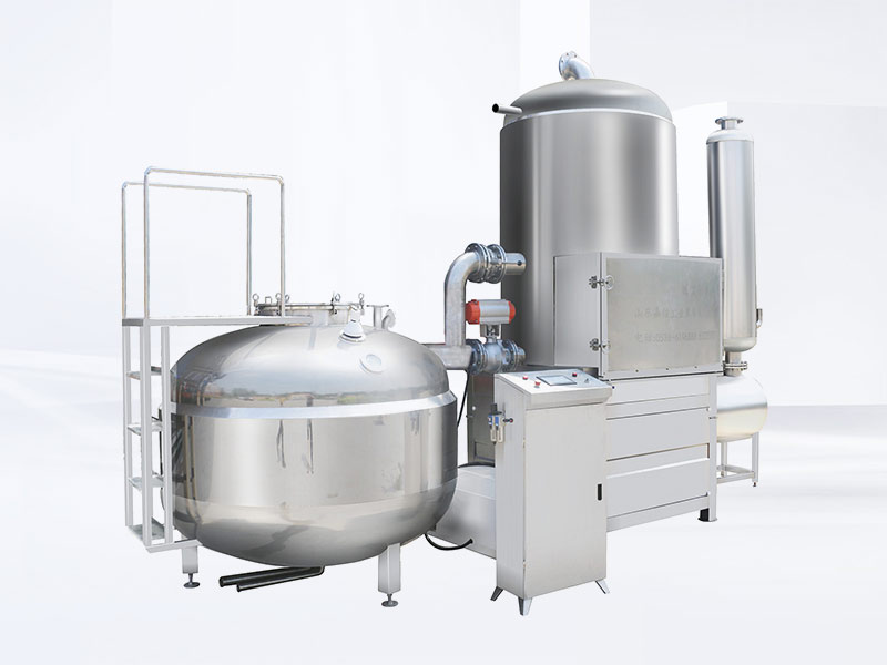 Fully automatic fruit and vegetable crisp vacuum low temperature frying machine