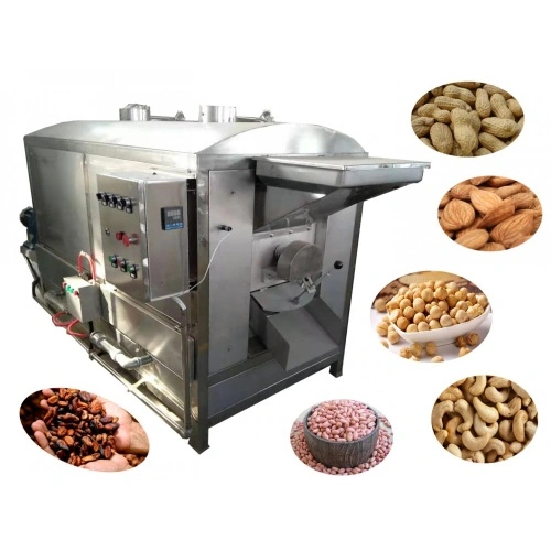 Cashew Nut Coca Bean Batch Roasting Machine