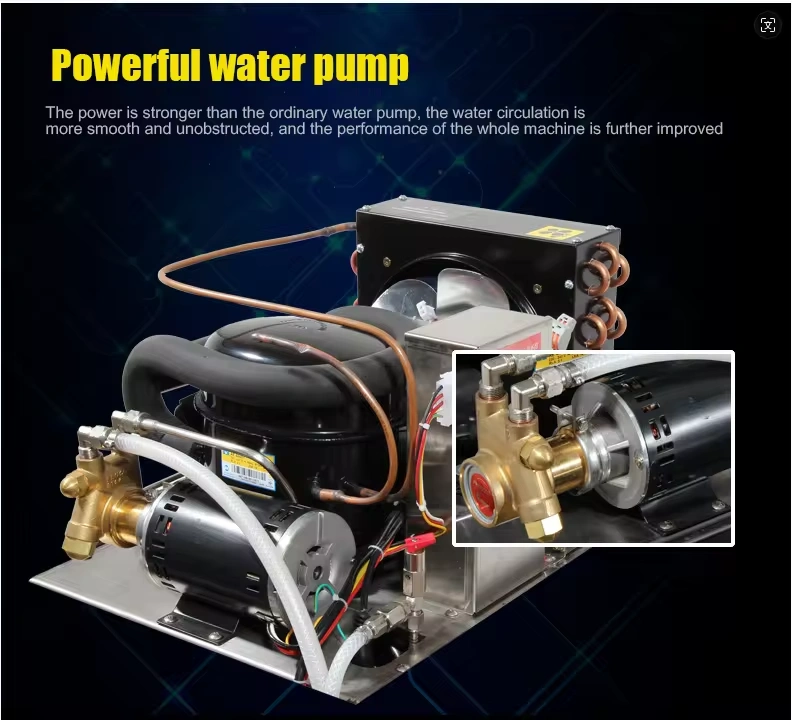 Modular Design Luxury electric syrup pump Coca-Cola machine IHKLJ-4B4D