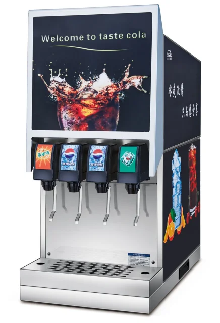 Modular Design Luxury electric syrup pump Coca-Cola machine IHKLJ-4B4D