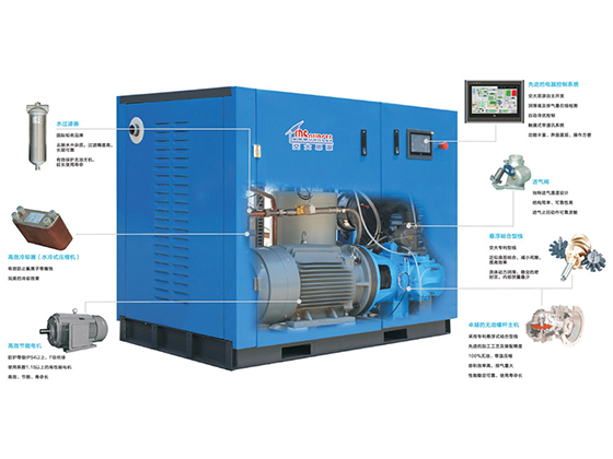 Oil-free atmospheric screw air compressor---JDW07