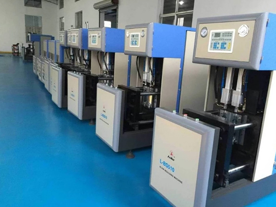 50ml-6L Semi-automatic PET Blow Moulding Machine L-BS510 (2-cavity)