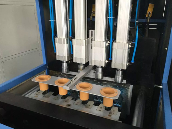 4-cavity Semi-automatic PET bottle blowing Machine L-BS510-4(4-cavity)