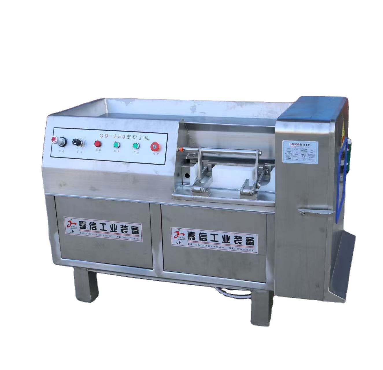 High-Speed Automatic Chicken Breast and Beef Cube Cutter Frozen Meat Dicer