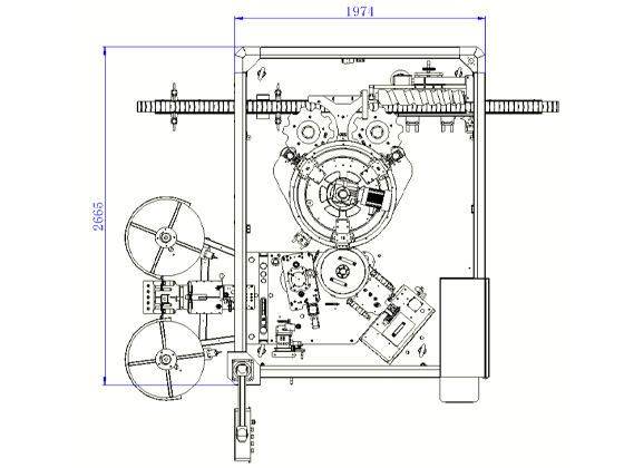 Rotary hot melt Labeling Machine --- BS-1810S-R