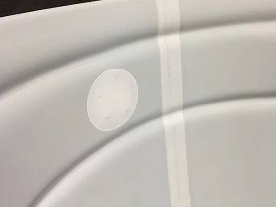 ROV40 Small Footprint Rotary Oven For Pail Lug Welding Spots