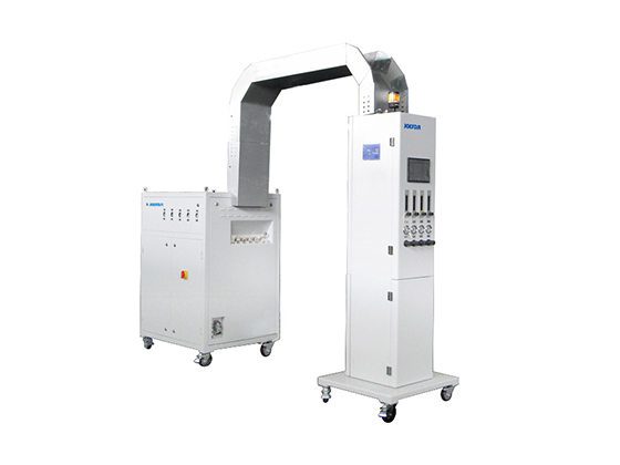 JS600 Easy Maintenance Side Stripe Powder Coating System