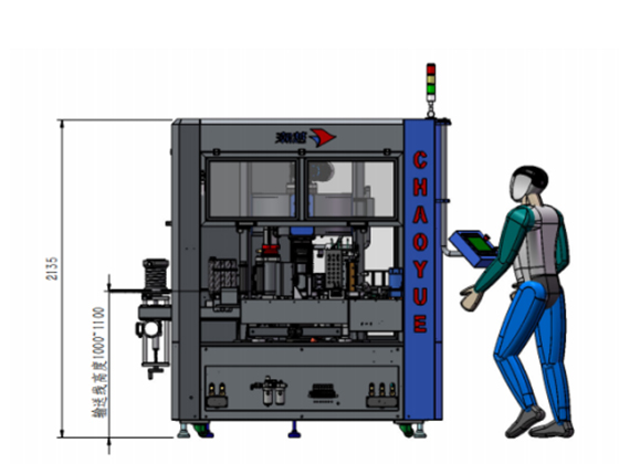 Fully automatic rotary hot melt adhesive labeling machine---CY-XR12