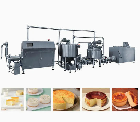 Cake Aeration System Cheesecake Mixer Machine