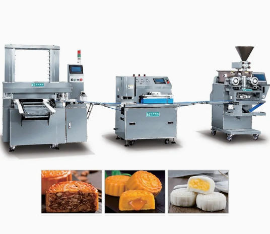 High-Speed Automatical Mooncake Production Line Pastry Forming System
