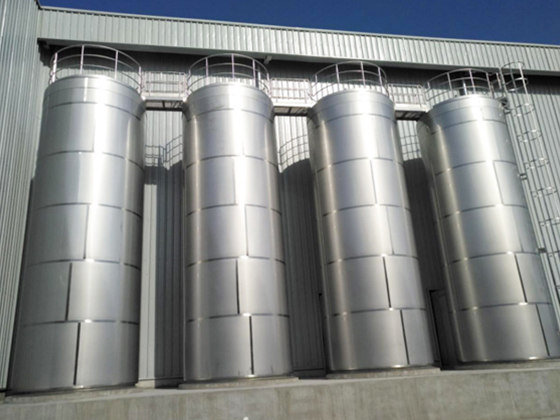 Raw milk Silo 100,000L