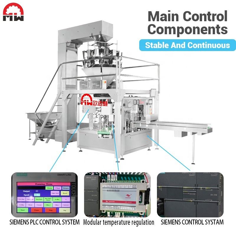 OMW-100 Multi-Head Weigher Bottle Filling Machine