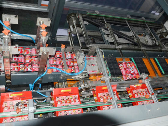 Gift box packing machine 10-30 boxes/min