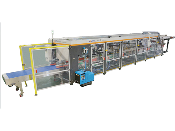 Kraft paper full wrapping machine 50-135PPM