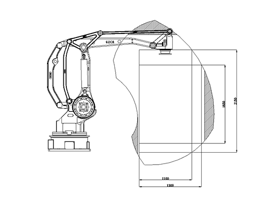 Four-axis series universal robot--- MD32180