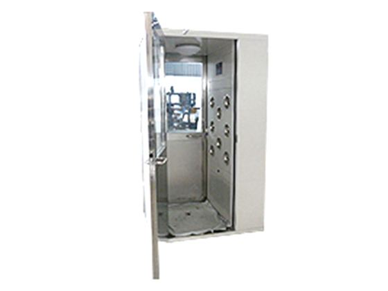 Stainless steel single-person single-blowing air shower room FLS-1A