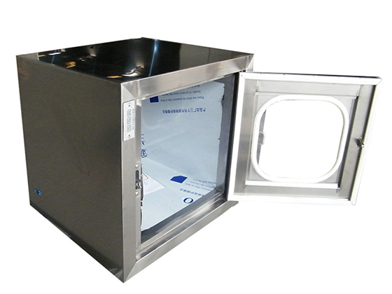Transfer window double door electronic interlock Stainless steel transfer box dust-free transfer