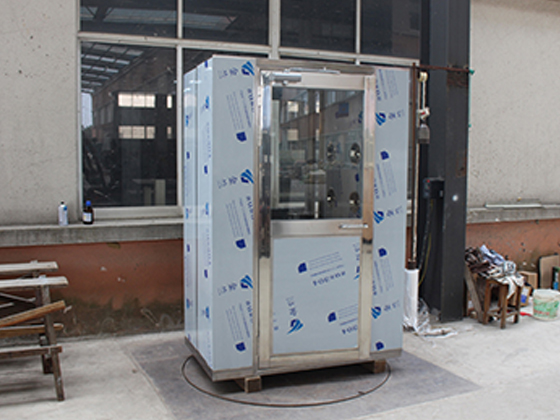 Stainless Steel Single-person Double-blow Air Shower (with Voice Function)