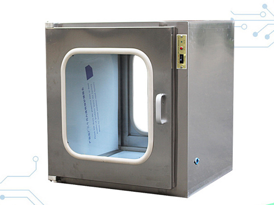 Transfer window double door electronic interlock Stainless steel transfer box dust-free transfer