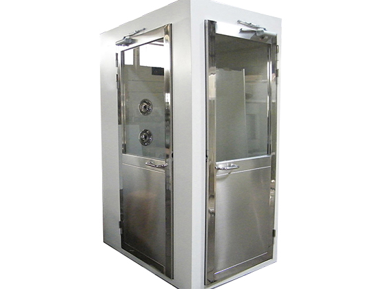 Stainless steel single-person single-blowing air shower room FLS-1A