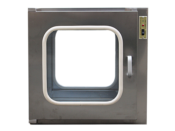 Transfer window double door electronic interlock Stainless steel transfer box dust-free transfer