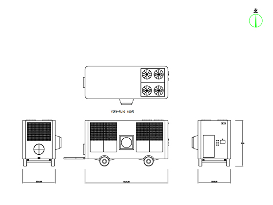 Mobile Grain Cooler---YYDGW-FL60