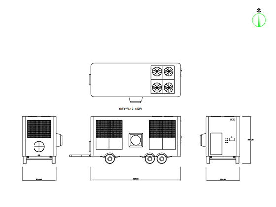 Mobile Grain Cooler---YDGW-FL80