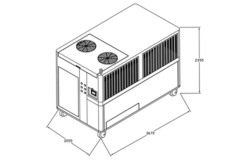 Mobile Grain Cooler---YDGW-FL10