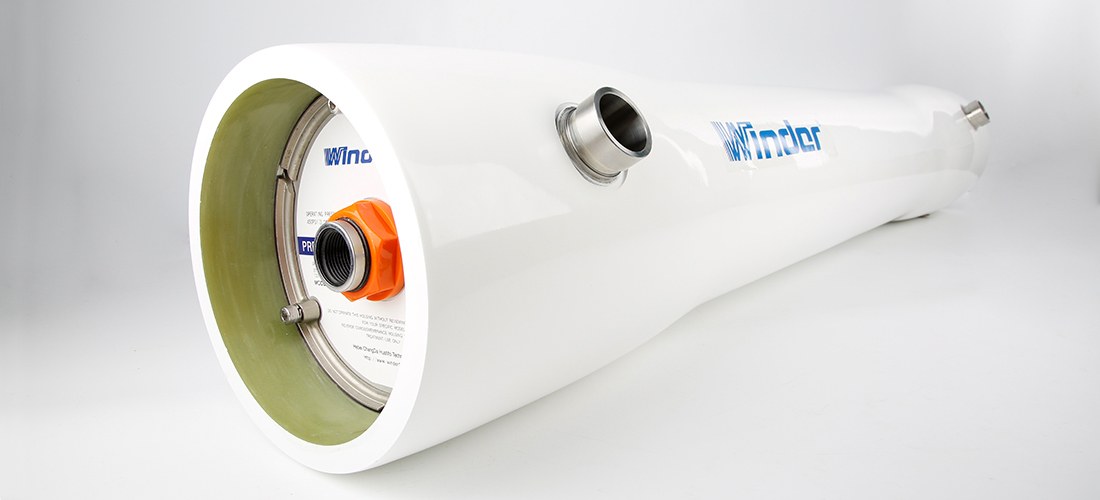 W80S300 8080-5 8-Inch Side-Port FRP Membrane Vessel Membrane Housing