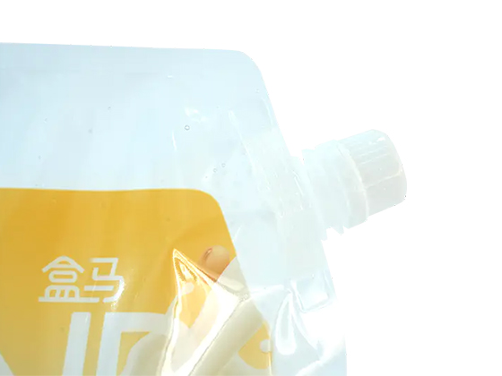 Printed 1kg soy milk vertical spout bag