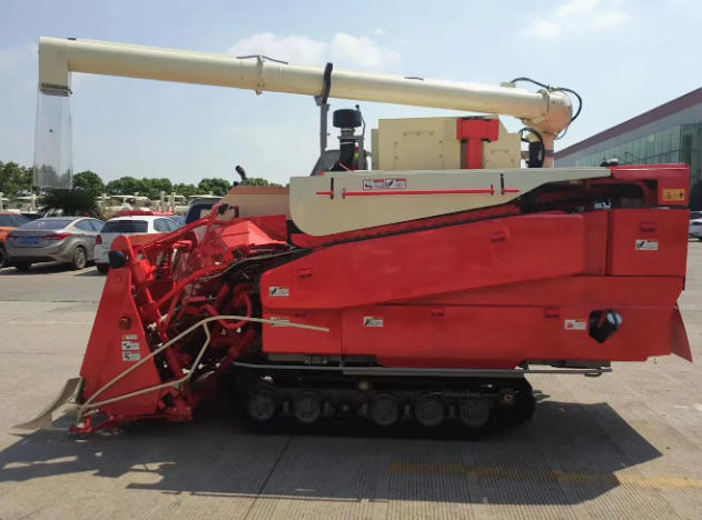 4lbz-150 Semi-Feeding Combine Harvester for Rice Wheat